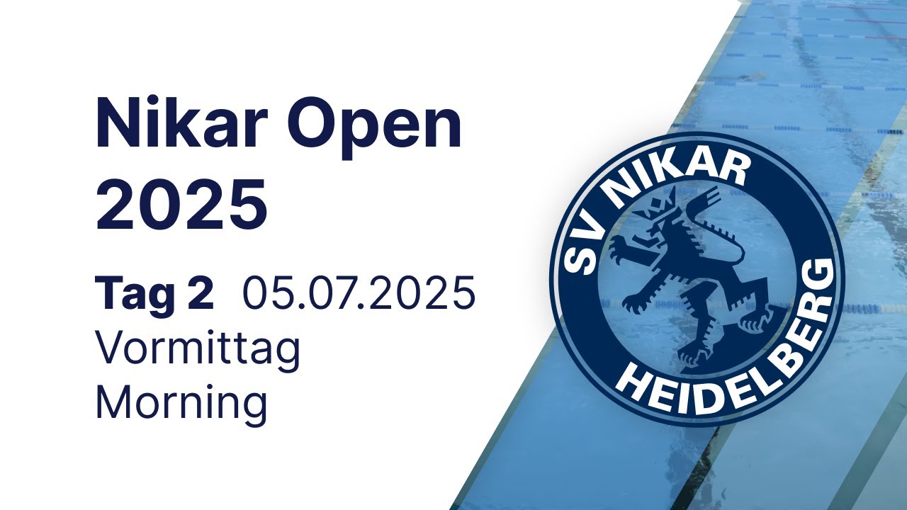 Nikar Nikar Open 2025 - Tag 2 Vormittag - YouTube