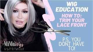 Jon Reanu Pinking Shears for Lace Front Wigs