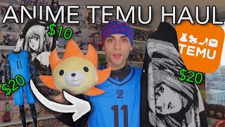 what $150 gets you in anime products on temu…