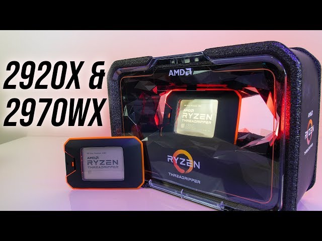 AMD Threadripper 2920X and 2970WX CPU Review and Benchmarks - YouTube