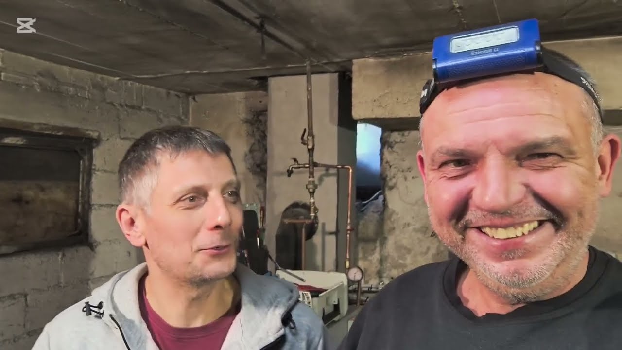 Kotlovnica na drva s puferom - točnije s dva :) 40kW Viadrus i 2 X 1000L,. Antun, Biškupci.