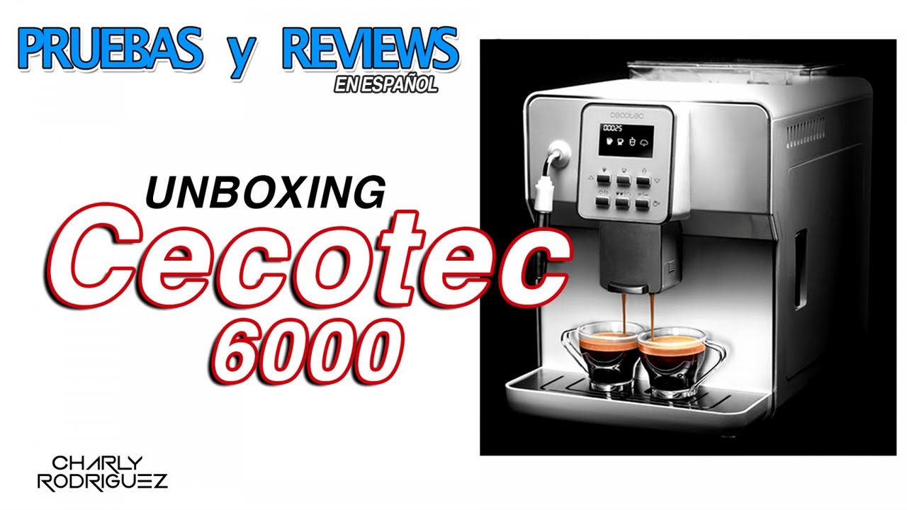 CECOTEC 6000 "Unboxing" (Pruebas Y Reviews) en español YouTube