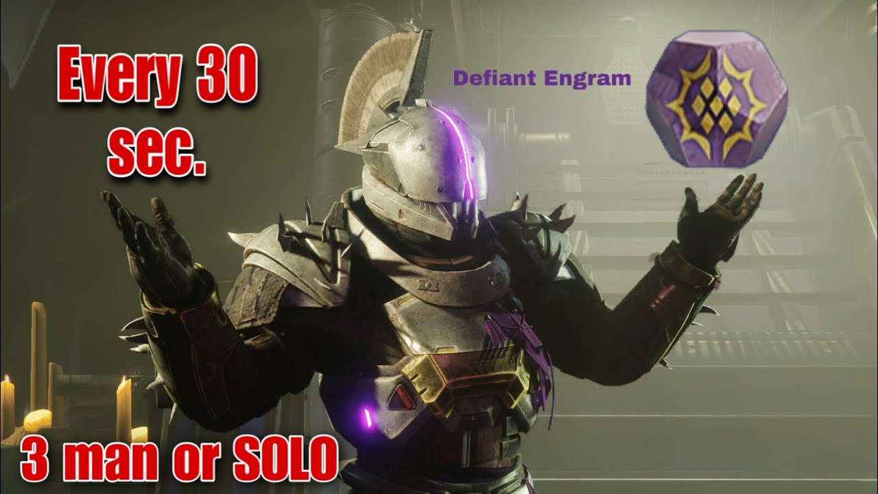 Get INSANE Defiant Engrams in No Time - This Destiny 2 Trick Will Blow Your Mind!