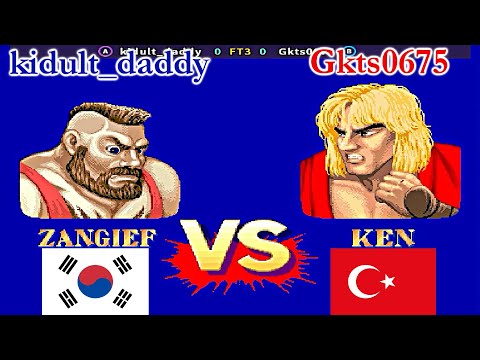 Street Fighter II': Champion Edition - kidult_daddy vs Gkts0675 FT3