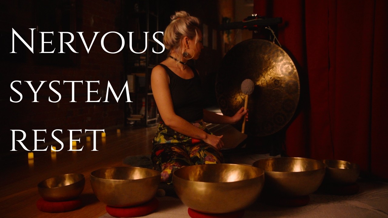 Reset Your Nervous System | Deep immersive Sound Bath (16min)