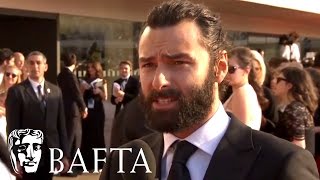 Aidan Turner Red Carpet Interview | BAFTA TV Awards 2016