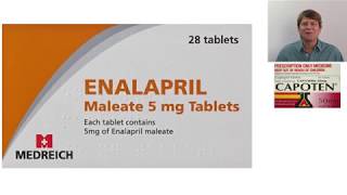 Ace inhibitors: Captopril, ramipril, enalapril and other 'pril' medications