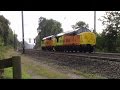 37219/175 0Z37, 20312/309 6M63, 60001 6E41 at Cofton, 30/09/14.