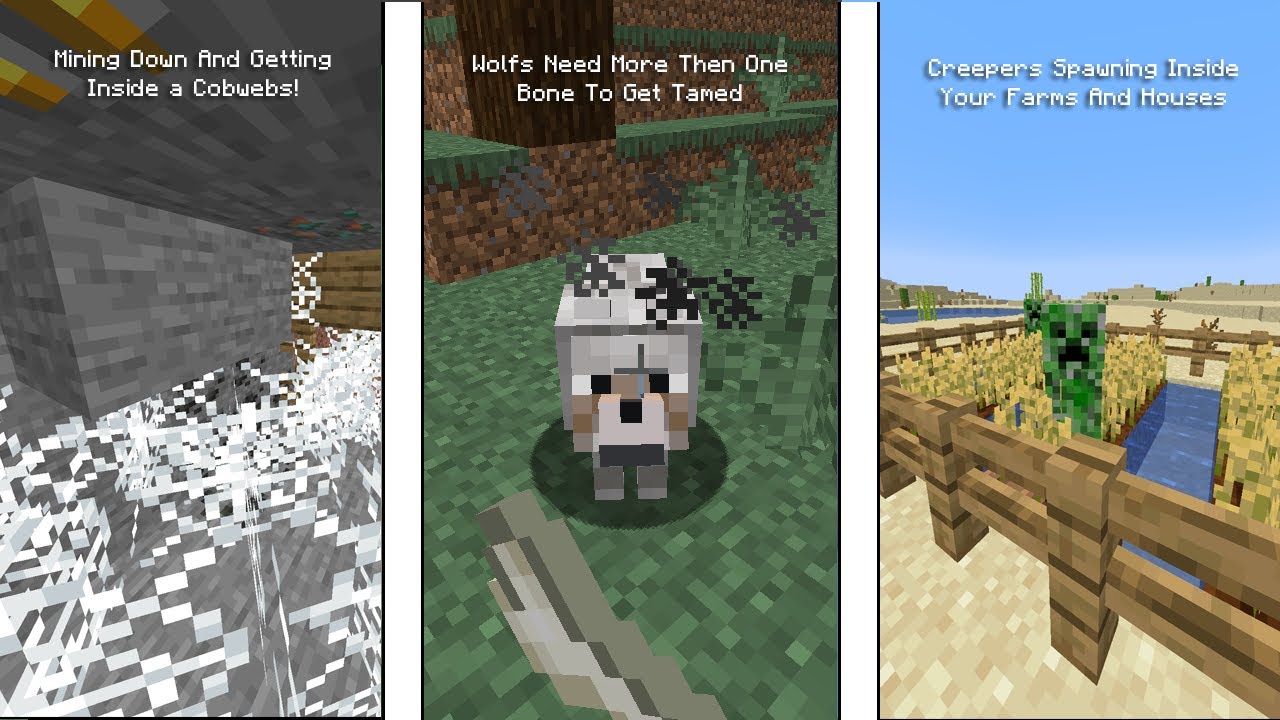 Most Annoying Things In Minecraft - YouTube