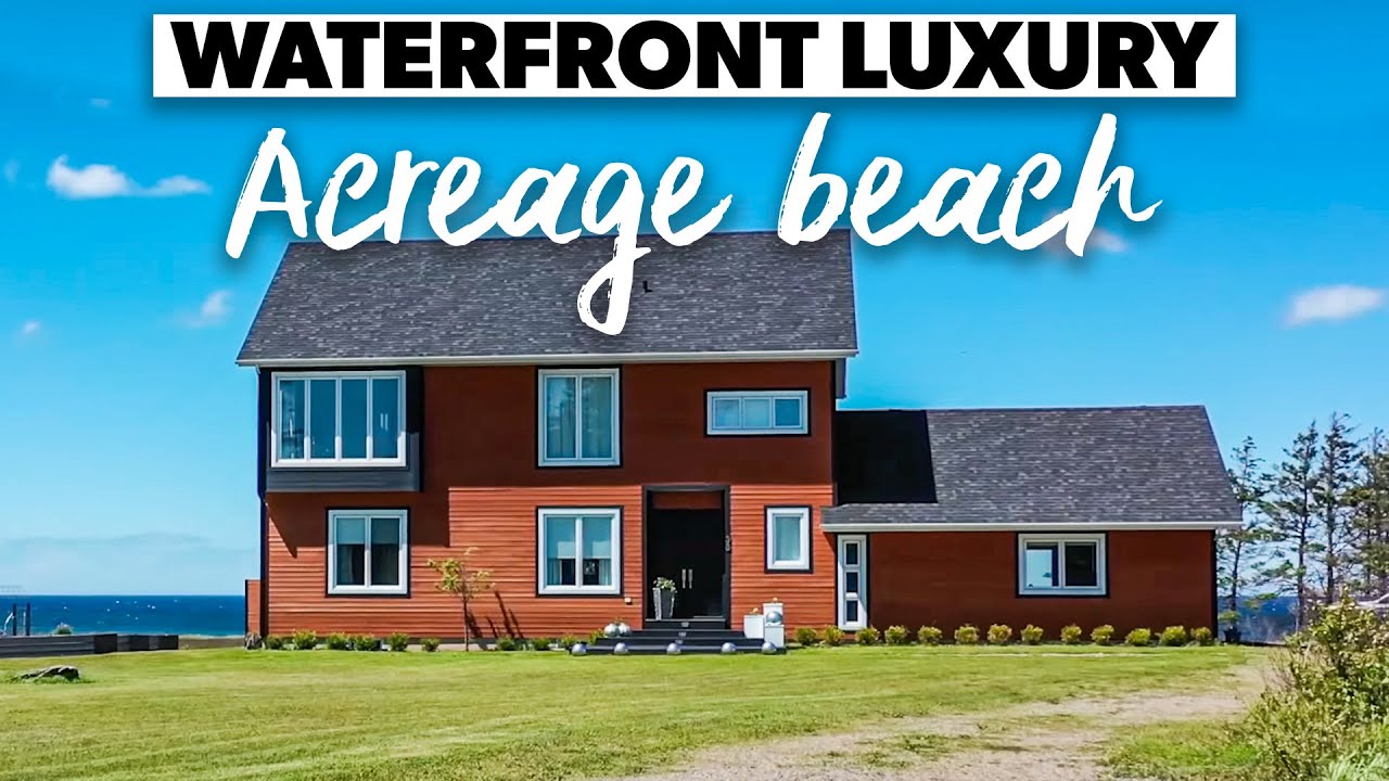 Prince Edward Island Waterfront/Oceanfront Real Estate 38 Birch Lane Savage Harbour YouTube