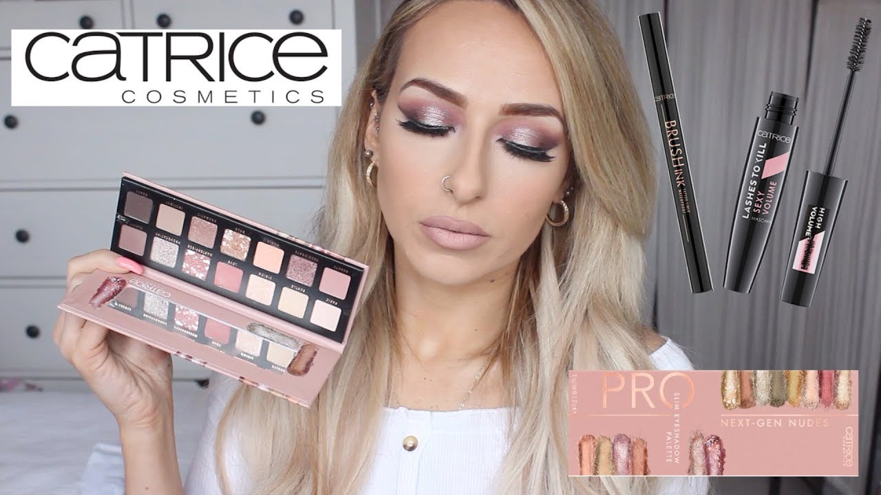 NEW DRUGSTORE MAKEUP | ONE BRAND TESTING CATRICE NEW MAKEUP 2020 - YouTube