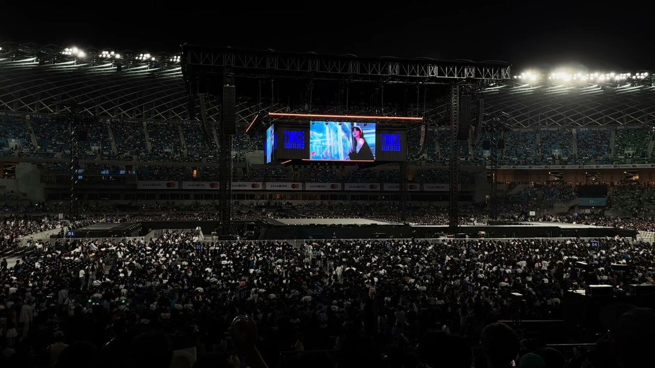 TWICE 開場前JYP家族影片This is for高雄 Kaohsiung 2025/11/23