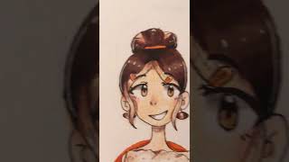 🍺Drawing A&W root beer as a girl!! -Hitachi