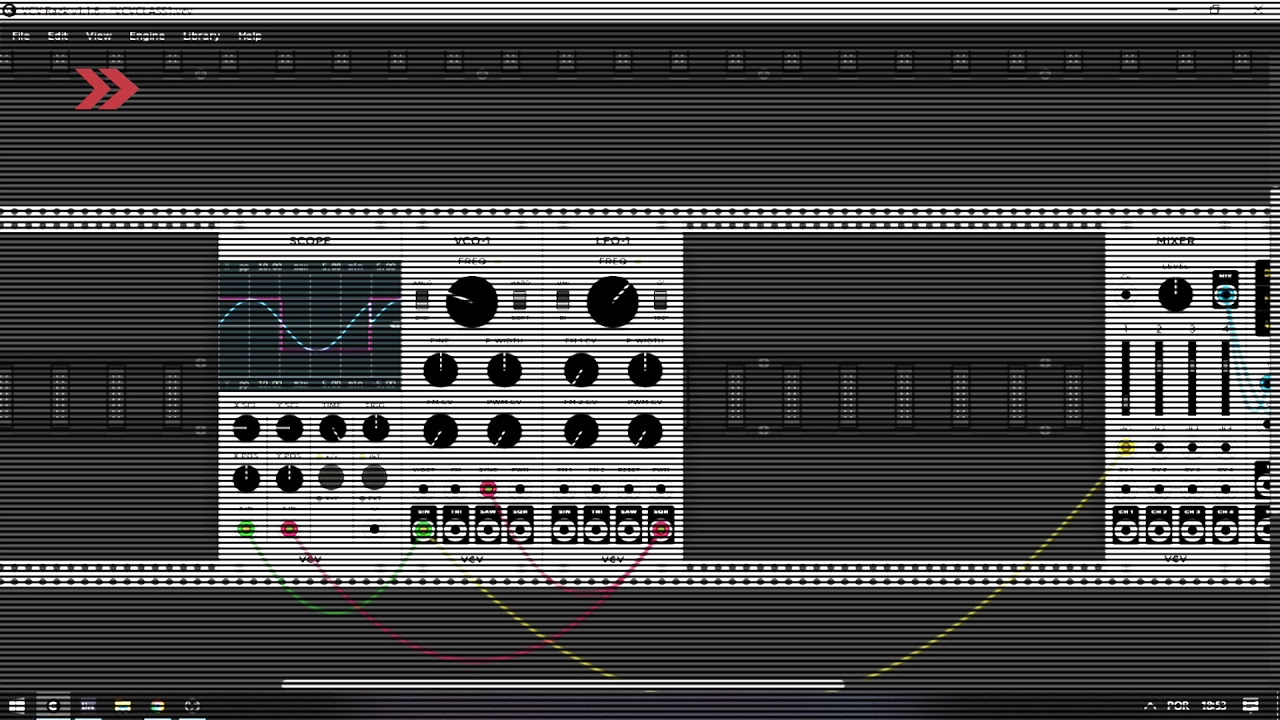 VCO, LFO, VCF e Envelope - VCV Rack - YouTube