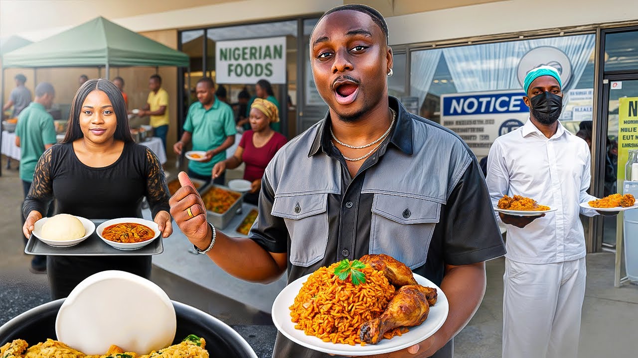 Rating Nigerian Street Food in Houston!