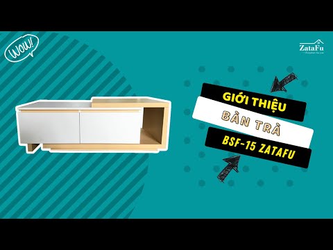 Video Giới Thiệu Bàn Trà Sofa Gỗ Ngồi Bệt Phong Cách Sáng... - youtube