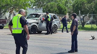 SUV driver hits crowd at Texas bus stop near border; at least 7 dead