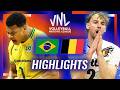 Brazil 🇧🇷 vs. Belgium 🇧🇪 - Highlights | Week 1 | Men's VNL 2026