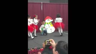 Pre k Christmas program 2015