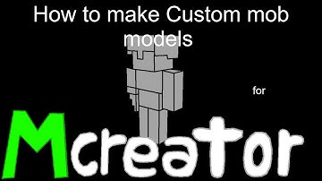 How to make Custom mobs models in blockbench for - Mcreator 2021.3