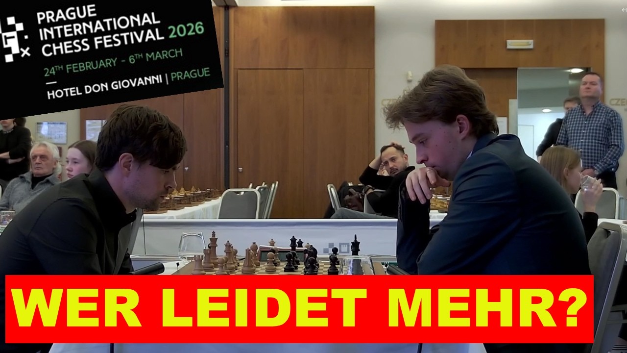 Das tut fast körperlich weh! | van Foreest vs Keymer | Prag Masters 2026 Runde 1