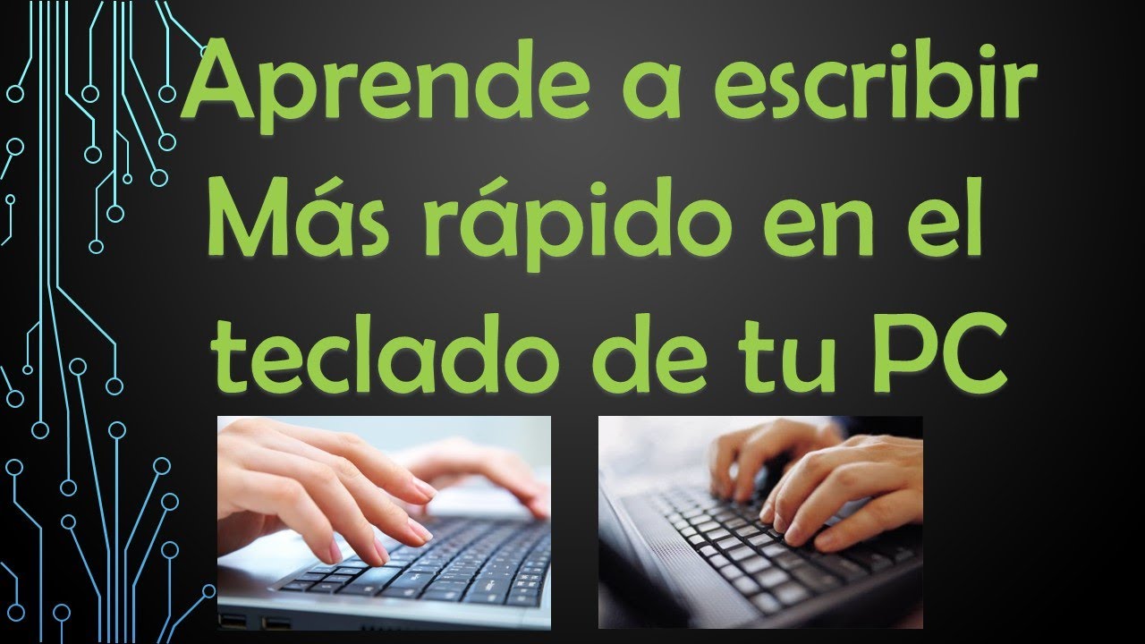 Como escribir rapido en el teclado