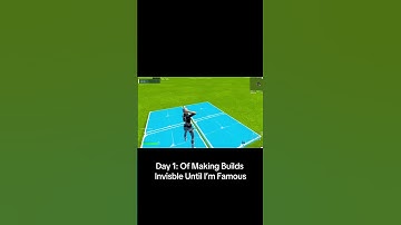 Day 1: Of Making Builds Invisible Until I’m Famous.