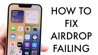 How To Fix AirDrop Failed On iPhone/iPad! (2025)