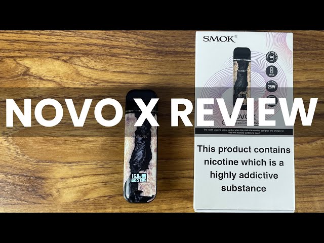 Smok Novo X AIO Pod Starter Kit Review (with Pete) - YouTube