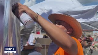 Scenes from a festive George Floyd Square 1 year after his death | FOX 9 KMSP