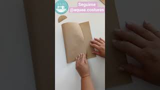 tutorial de molde Porta yerba con pico vertedor aprender a coser desde cero