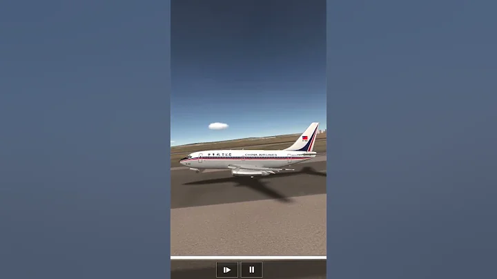 China Airline B737-200 landing - DayDayNews