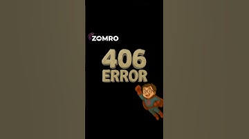 Error 406 Not Acceptable