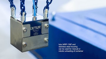 Robotic Bin Unloading - Ixtur MRP-130F Pneumatic Magnet