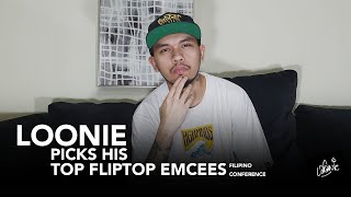 LOONIE | #LooniePicks E1 | TOP FLIPTOP EMCEES - Filipino Conference