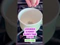 Lavender & Honey Sleepy Time Latte with CBD #shorts