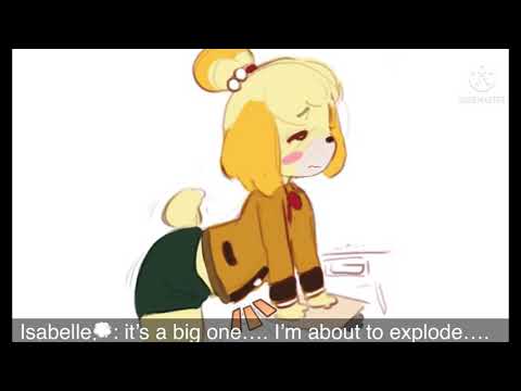 Isabelle sharts (contains farts scat and stomach growl sfx)