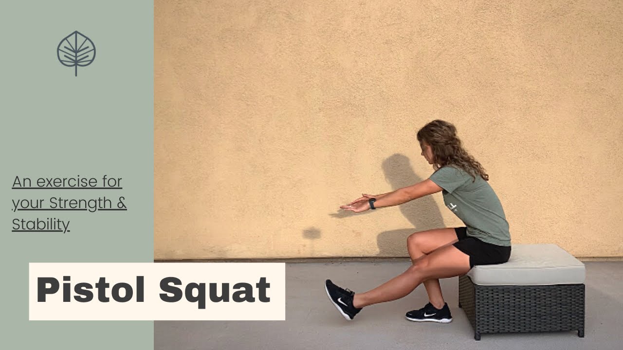 Pistol Squat - with some progression ideas - YouTube