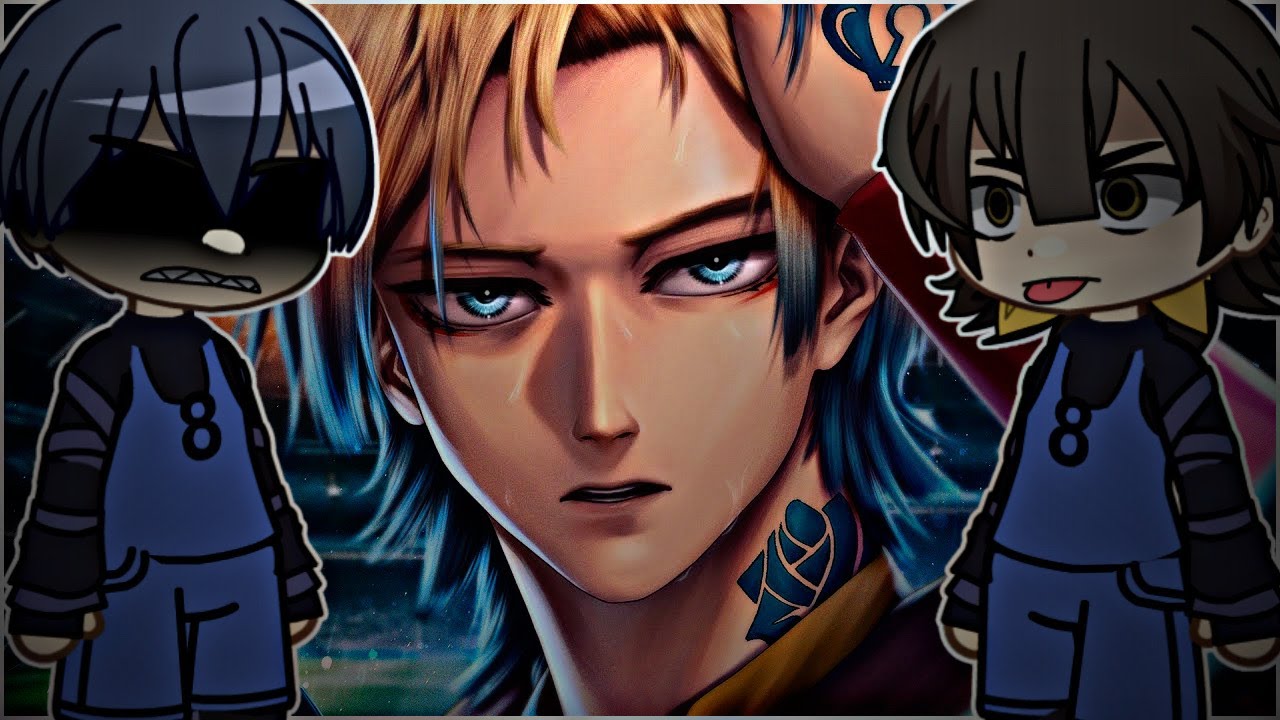 🌹💙👑 Blue Lock React a ♪ Michael Kaiser (Blue Lock)| O Melhor | AniRap 🌹💙👑