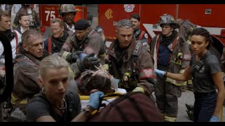 Brettsey - Chicago Fire - 7x02 Pt.3 - Kidd is injured