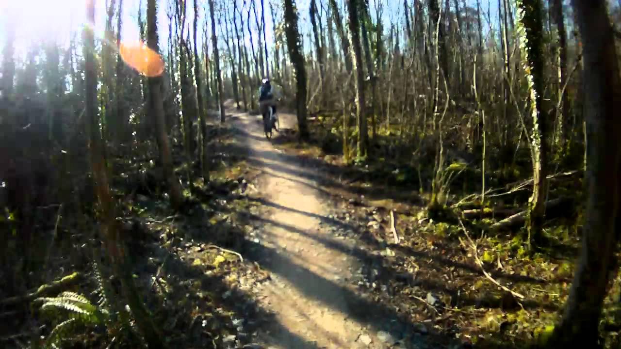 Mountain Bike Riding Ashton Court Super Nova in Bristol YouTube