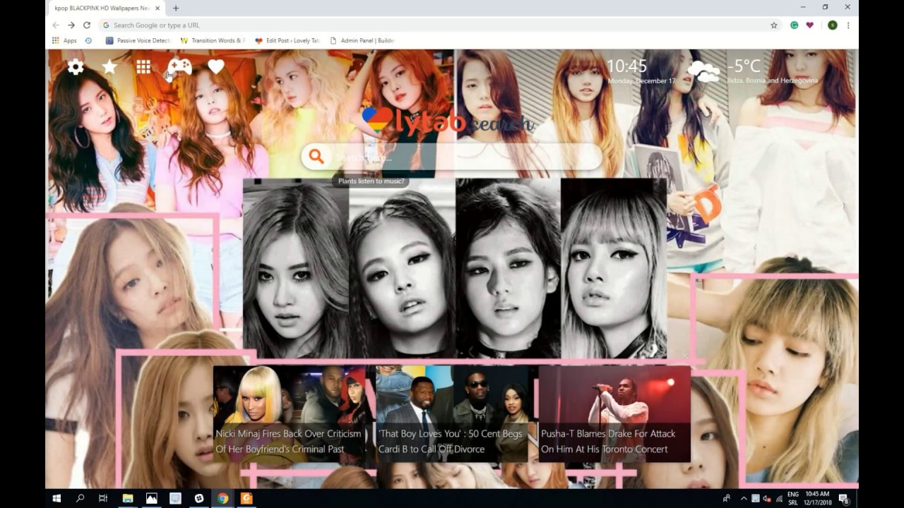 Kpop Blackpink Hd Wallpapers New Tab Themefor Chrome Must Have