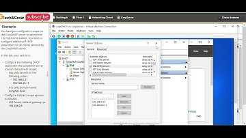 4.4.5 Configure DHCP Options: TestOut