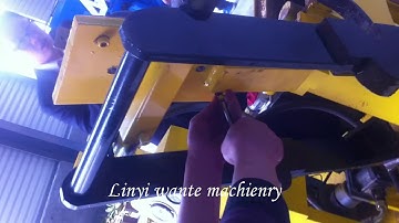 How to change mold on WT1-25 interlocking brick machine