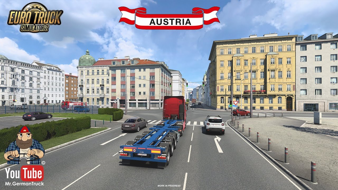 Euro Truck Simulator 2 - Austria Rework - Wien 