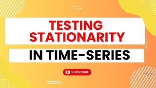 Unlocking Time Series:Master Stationarity Testing in Python for Finance & Trading Step-by-Step Guide Wealth