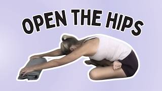 OPEN the HIPS & Prepare for HALF BOUND LOTUS | Iyengar Yoga