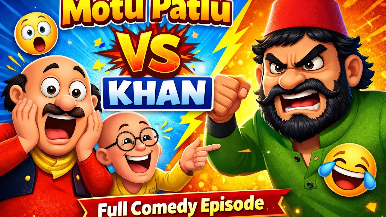 Motu Patlu vs Khan 😱 | Full Comedy Episode | Super Funny Cartoon 