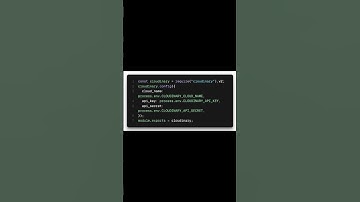 How to Connect Cloudinary with Node.js in 30 Seconds! | Upload Images Like a Pro 🖼️