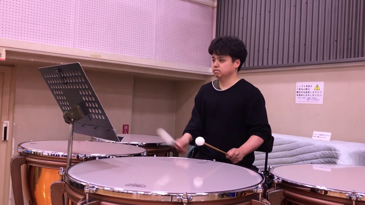 ティンパニ 高速片手練習 - YouTube